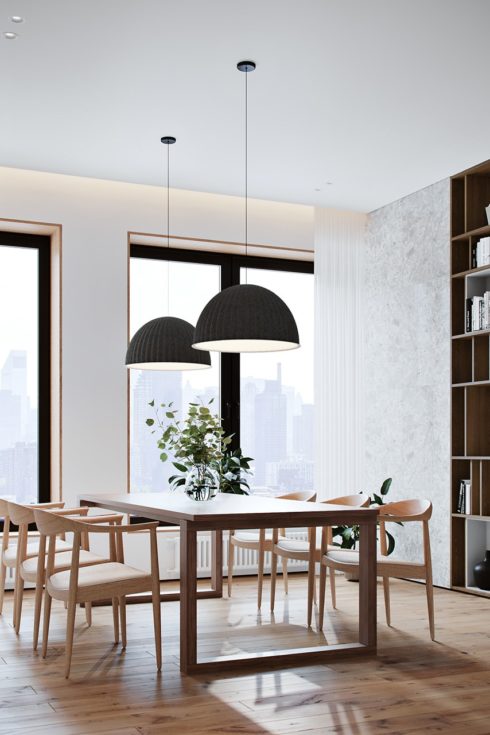 modern office workspace