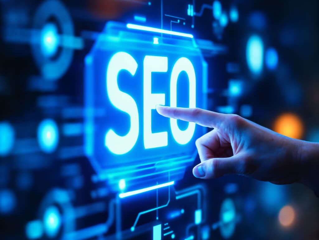 SEO page optimization illustration